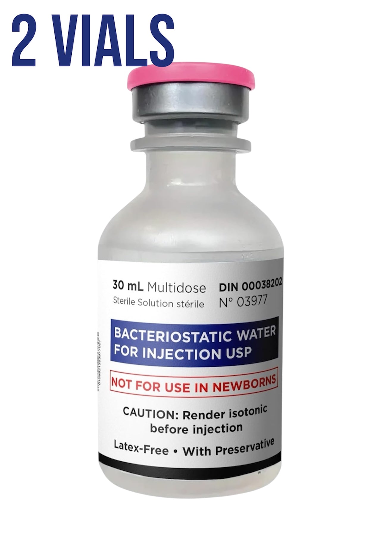 Bacteriostatic Water USP 30ml x 2 vial | Hospira Bacteriostatic Water Canada Bacteriostatic Water USP 30ml x 2 vial | Hospira Bacteriostatic Water Canada