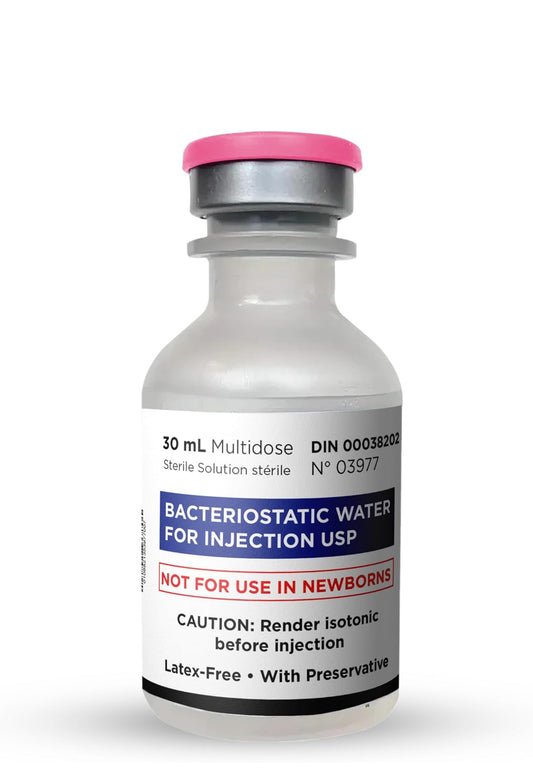 Bacteriostatic Water 30ml Pfizer (Hospira) - Free Shipping!