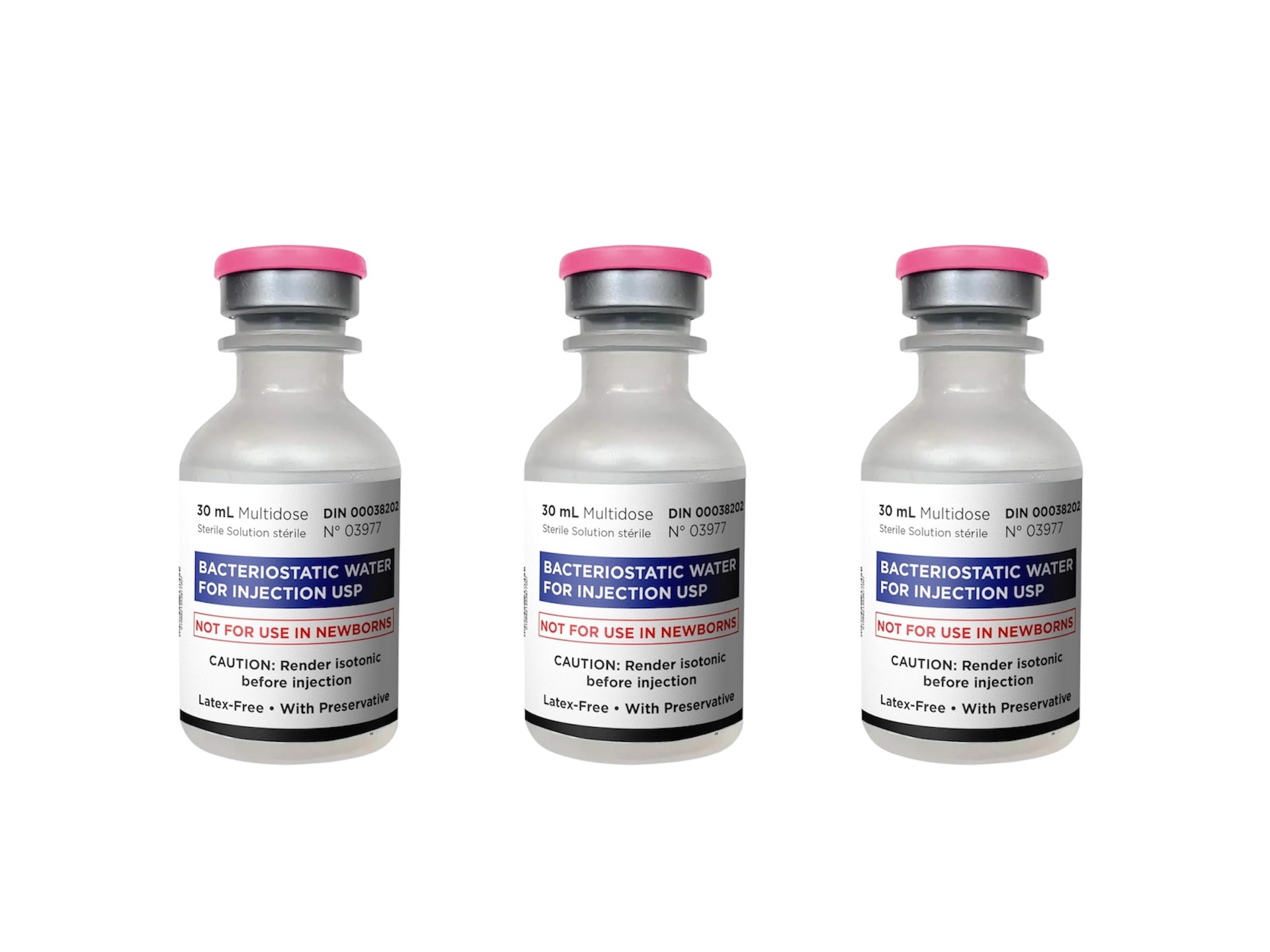 Bacteriostatic Water USP 30ml x 25 vials | Hospira Bacteriostatic Water Canada Bacteriostatic Water USP 30ml x 25 vials | Hospira Bacteriostatic Water Canada